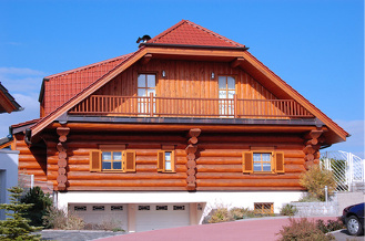 Fertighaus aus Holz